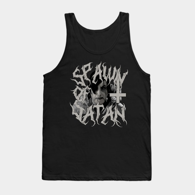 Spawn Of Satan (corpse paint Version 1) Tank Top by The Dark Vestiary